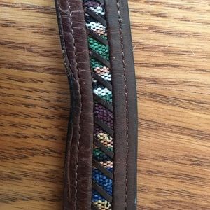 Men's 32mm Oil Tan Guatemalan Belt
